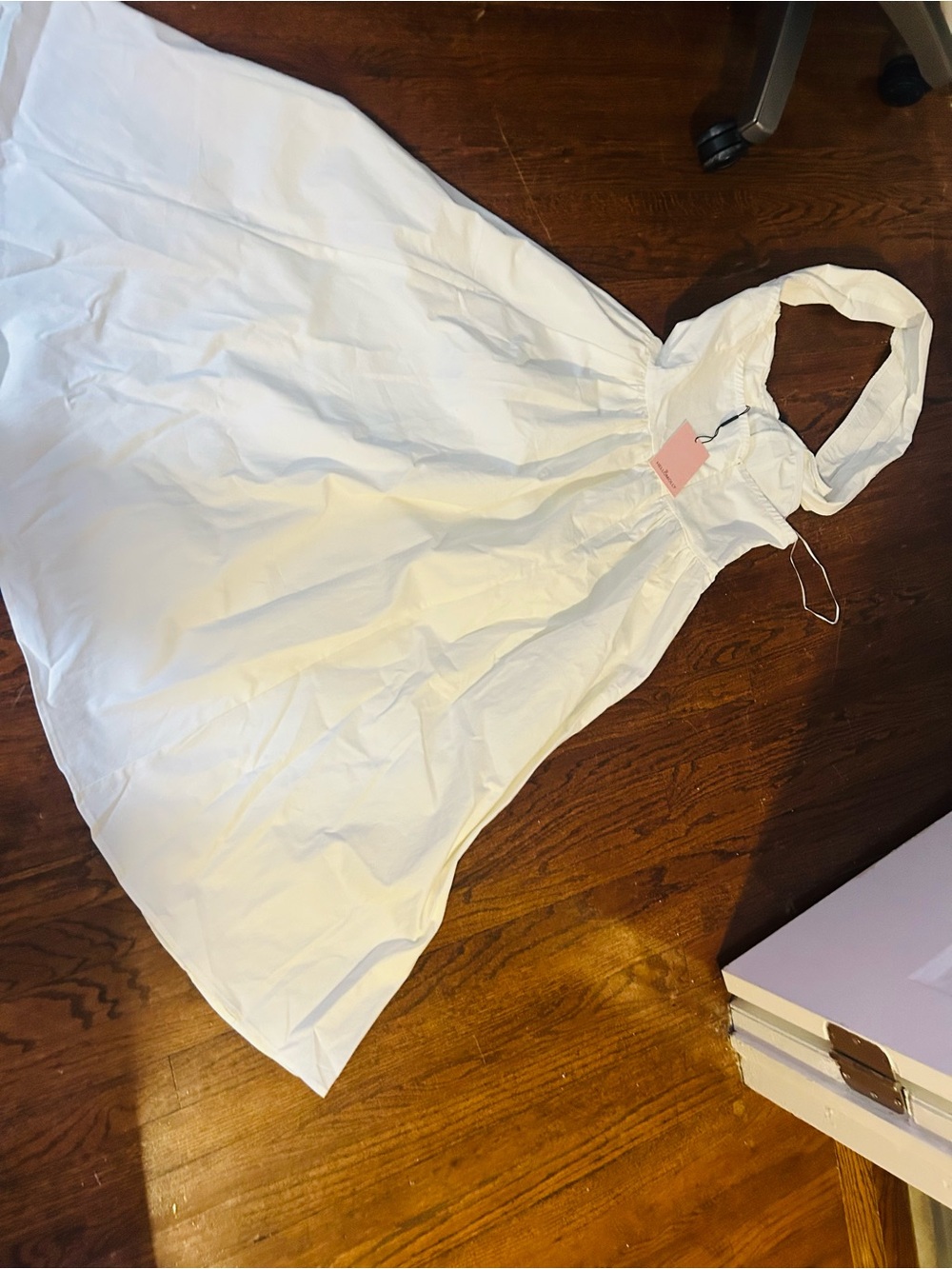 Hello Molly White Halter Dress